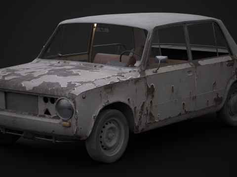 VAZ - 2101 3D 모델
