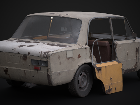 VAZ - 2101 3D 모델