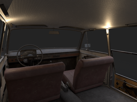 VAZ - 2101 3D 모델