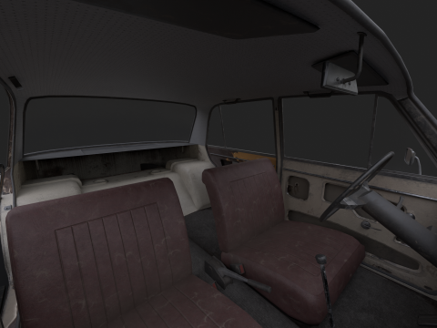 VAZ - 2101 3D 모델
