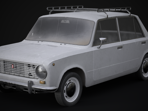 VAZ - 2101 3D 모델
