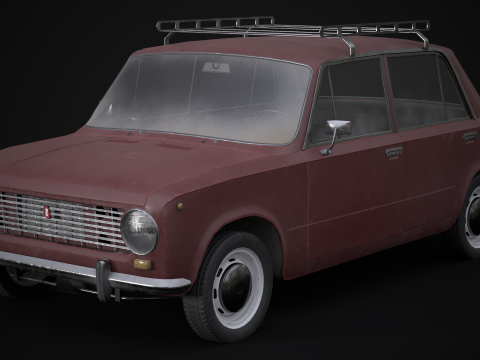 VAZ - 2101 3D 모델