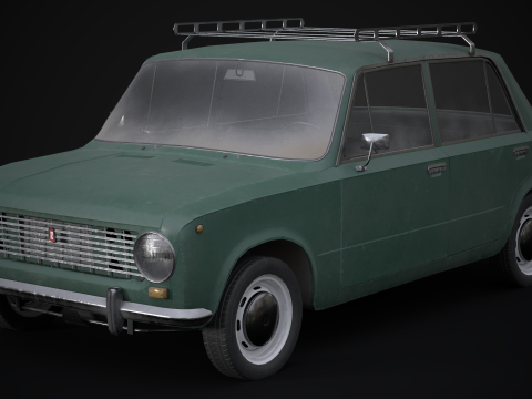 VAZ - 2101 3D 모델