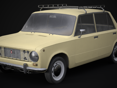 VAZ - 2101 3D 모델