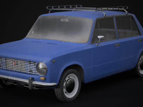 VAZ - 2101 3D 모델