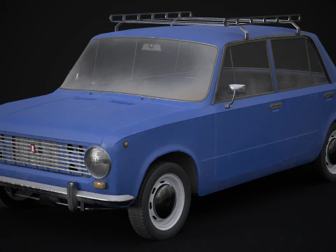 VAZ - 2101 3D Model