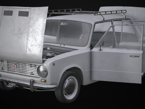 VAZ - 2101 3D 모델