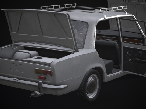 VAZ - 2101 3D 모델