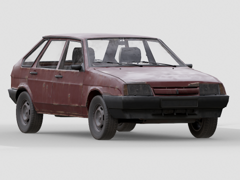 VAZ - 2109 Baltic Modello 3D