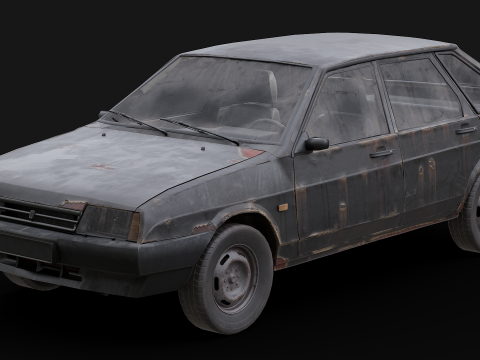 VAZ - 2109 Baltic 3D Модель
