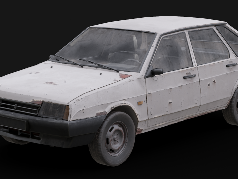 VAZ - 2109 Baltic 3D Модель