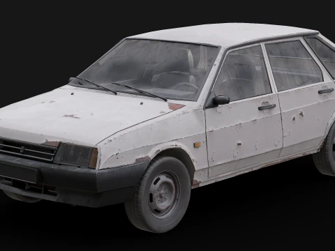 VAZ - 2109 Baltic 3D Model