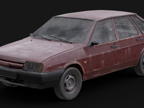 VAZ - 2109 Baltic 3D Model