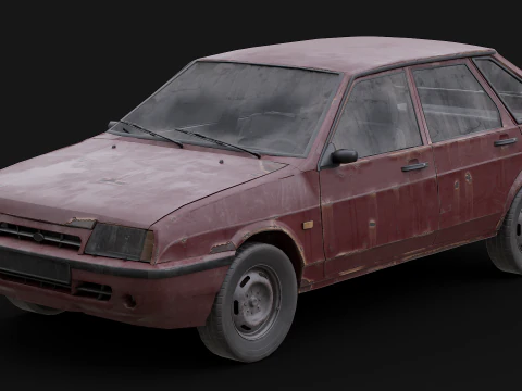 VAZ - 2109 Baltic 3D Model