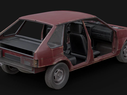 VAZ - 2109 Baltic 3D Model