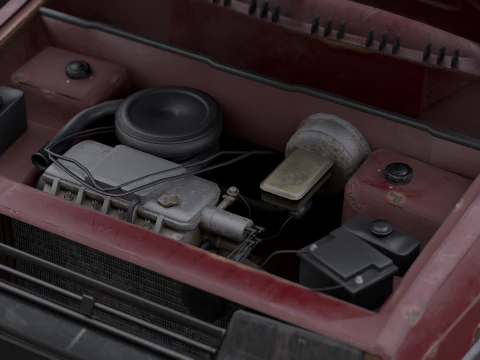 VAZ - 2109 Baltic 3D Model
