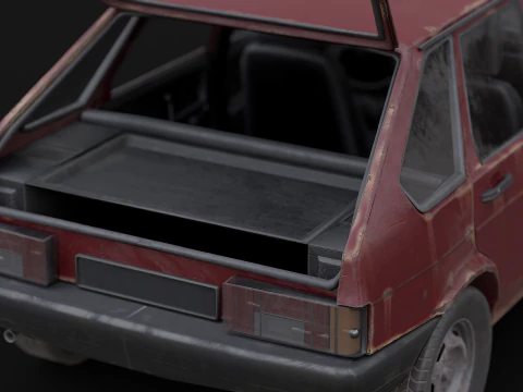 VAZ - 2109 Baltic 3D Model