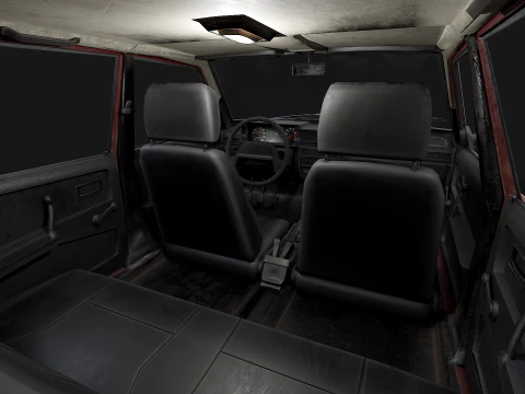 VAZ - 2109 Baltic 3D Model