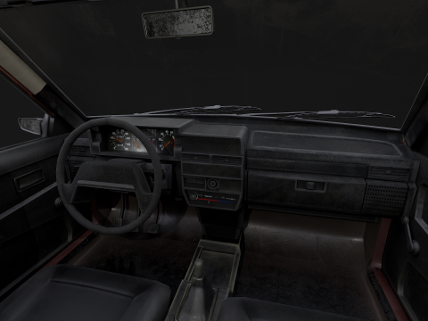 VAZ - 2109 Baltic 3D Модель