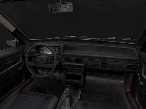 VAZ - 2109 Baltic 3D Модель
