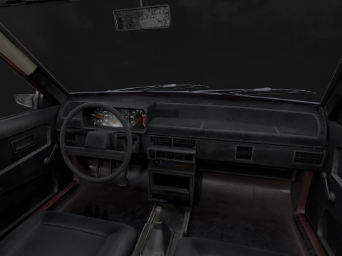 VAZ - 2109 Baltic 3D Model