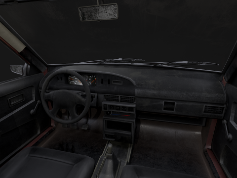 VAZ - 2109 Baltic 3D Модель