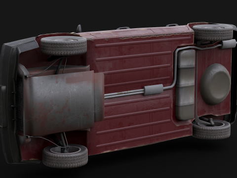 VAZ - 2109 Baltic 3D Модель