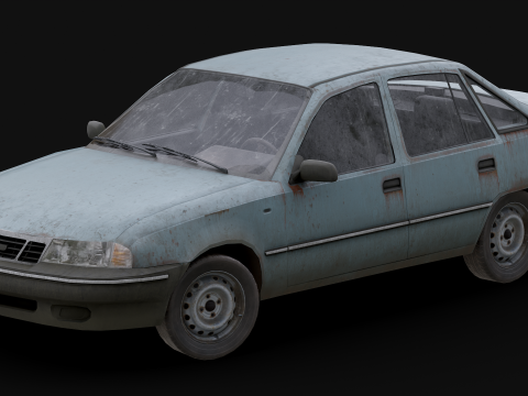 Daewoo - Nexia Modello 3D