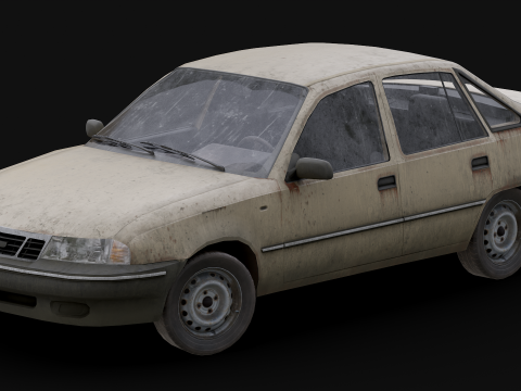 Daewoo - Nexia Modello 3D