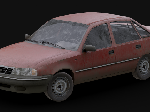 Daewoo - Nexia Modello 3D