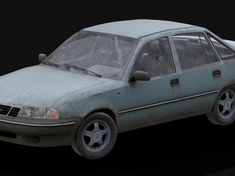 Daewoo - Nexia Modello 3D