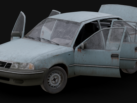 Daewoo - Nexia Modello 3D