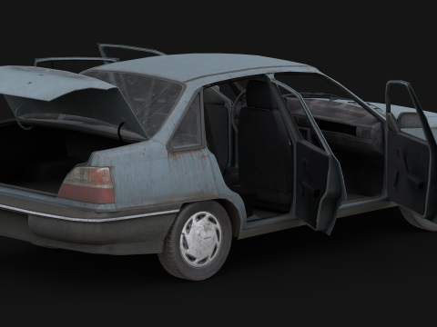 Daewoo - Nexia Modello 3D