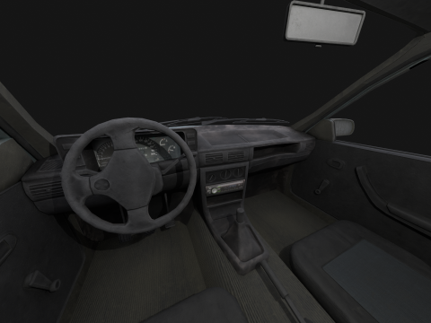 Daewoo - Nexia Modello 3D