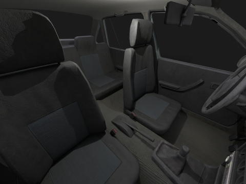 Daewoo - Nexia Modello 3D