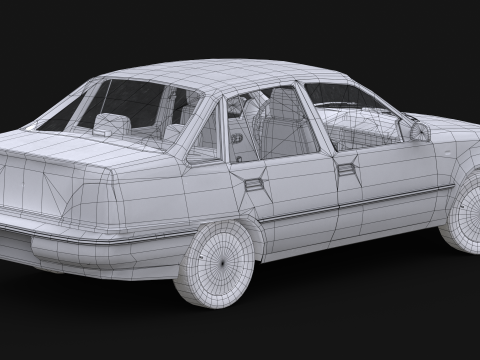 Daewoo - Nexia Modello 3D