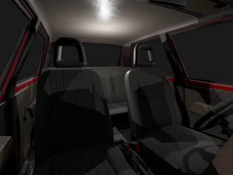 Skoda - Favorit 3D Modell