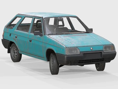 Skoda-Forman 3D Model