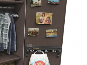 wardrobe dresser open furnisced 3D 모델