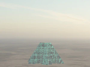 futuristic building mystic pyramid 3D Model
