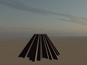 futuristic building mystic pyramid 3D Model