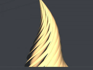 tour en spirale de science-fiction Modèle 3D