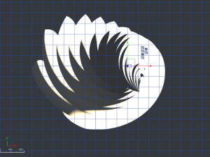 sci-fi spiral tower 3D मॉडल