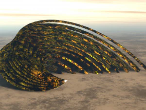 spiral dome 3D Model