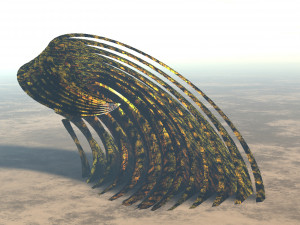 spiral dome 3D Modell