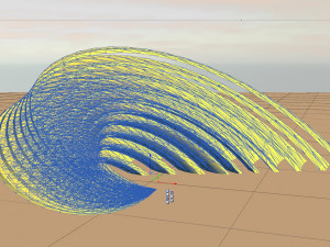 spiral dome 3D Modell