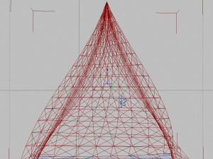 twisted pyramid futuristic building contemporary architecture 3D Model
