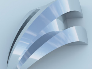 futuristic arc building 3Dモデル