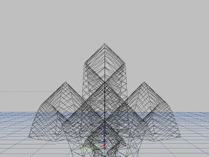 futuristic arc building 3D Model