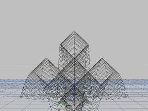 futuristic arc building 3D Model